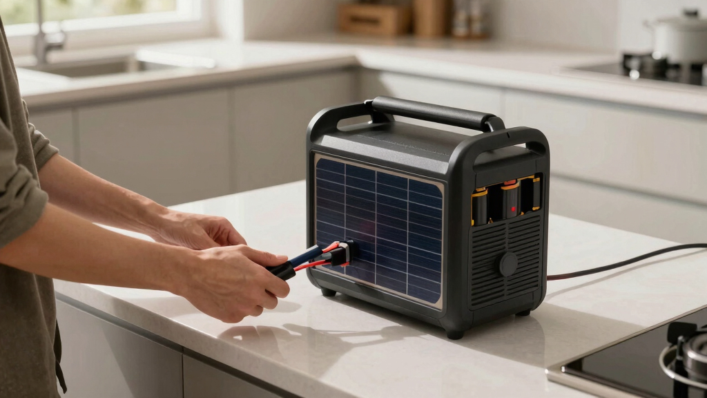 solar generator for home backup