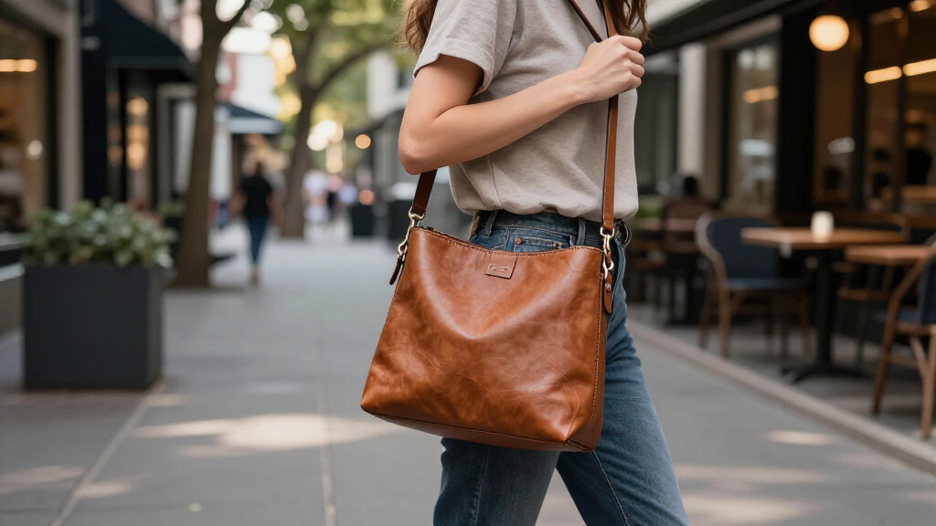 stylish leather crossbody bags