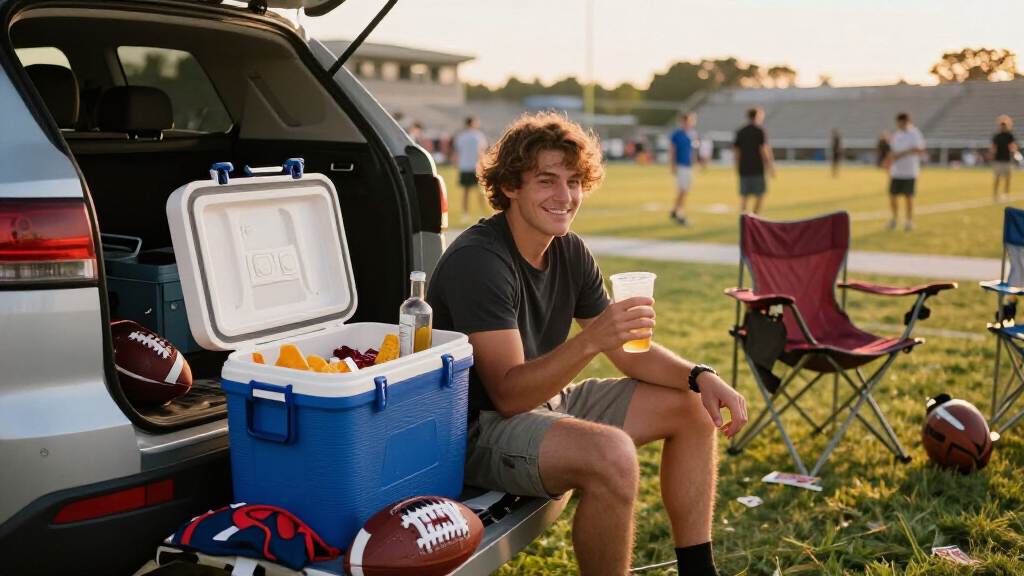 NFL tailgating coolers