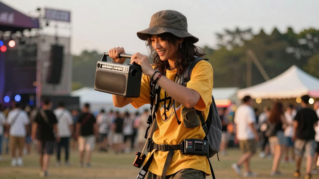 music festival portable speakers
