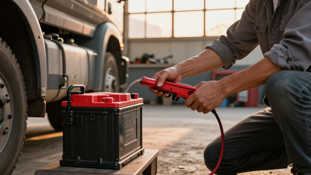 heavy duty jump starter for diesel trucks