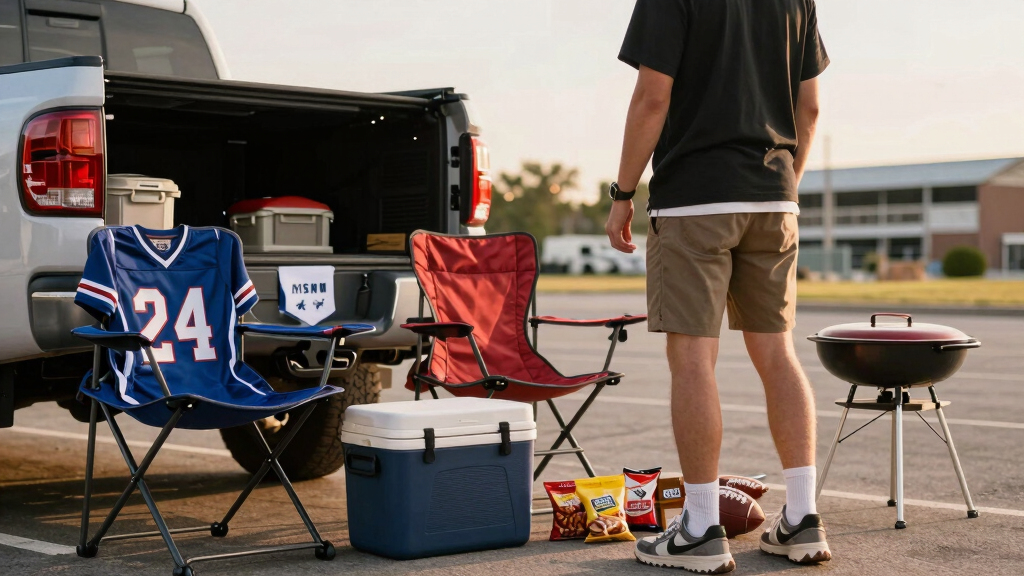 soccer fan tailgate gear