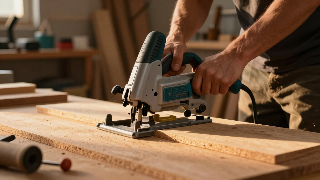 compact track saw for small shop