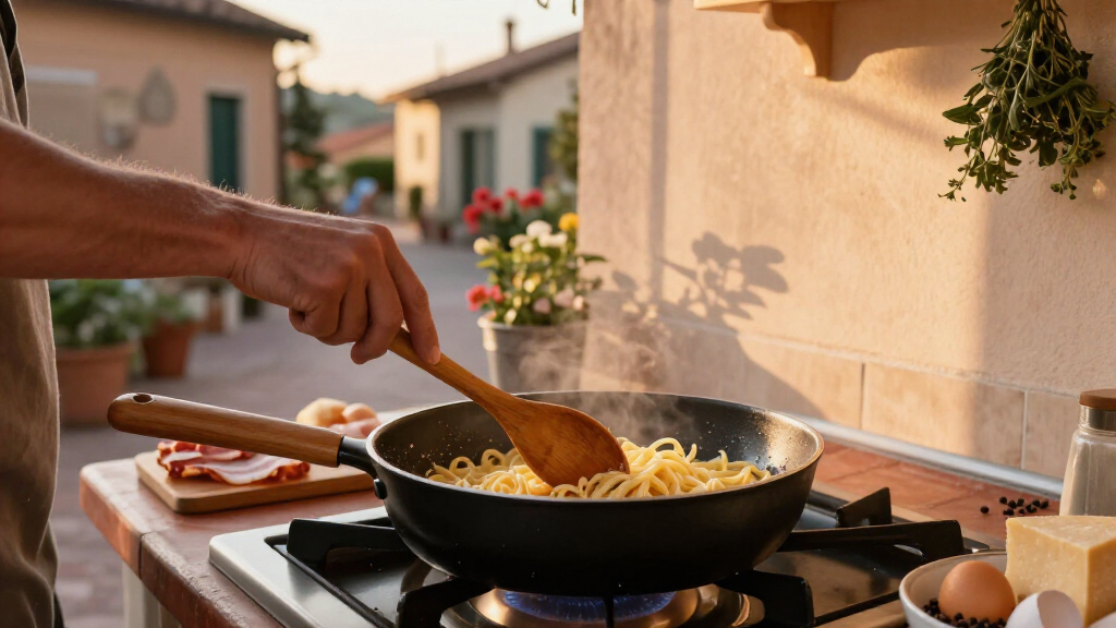 Why Four Market Ingredients Make Carbonara Taste Complete