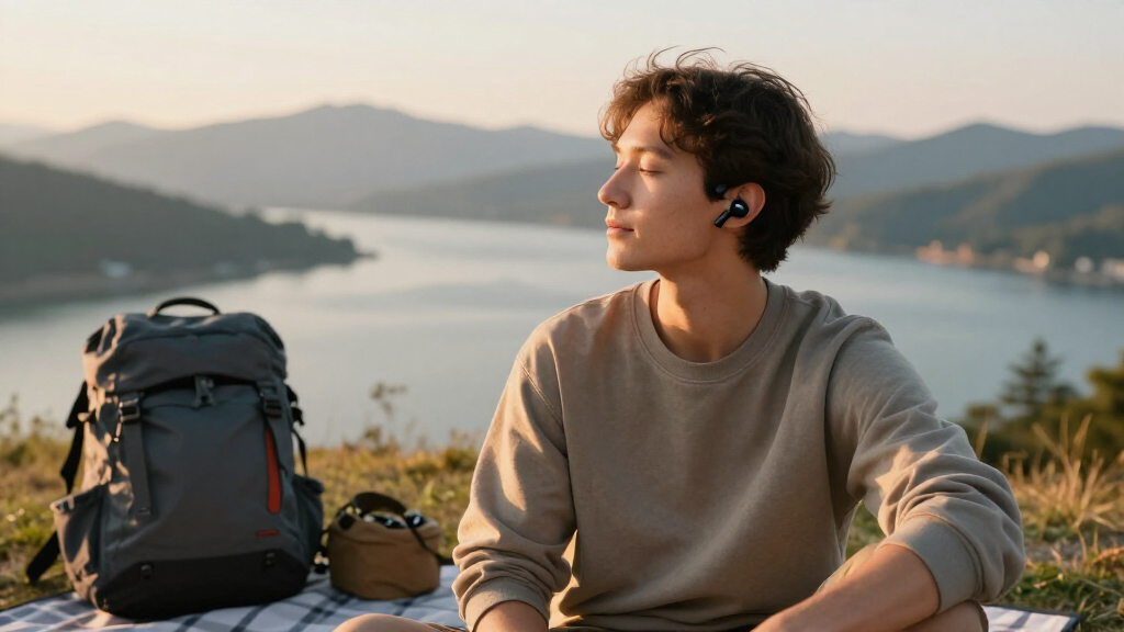 premium noise cancelling earbuds for travel