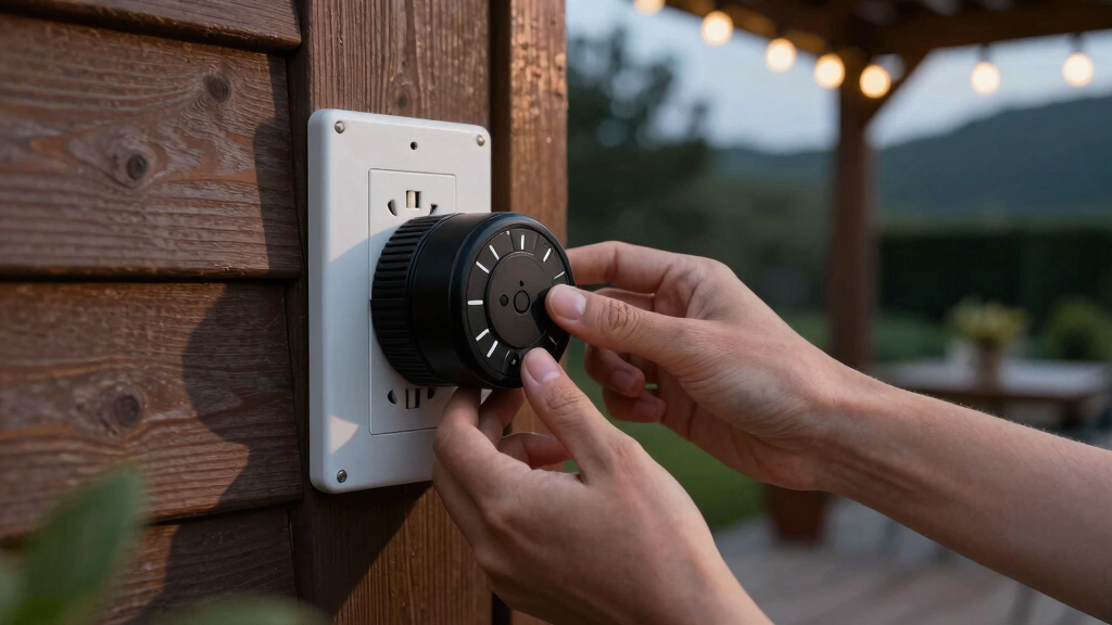 best dusk to dawn outdoor plug-in timers