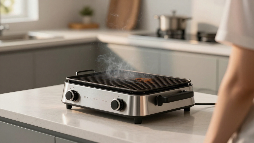 smokeless indoor grill for small kitchens