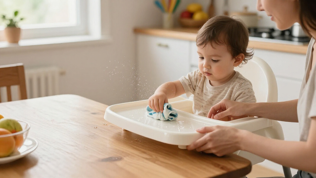 best high chairs with easy clean trays