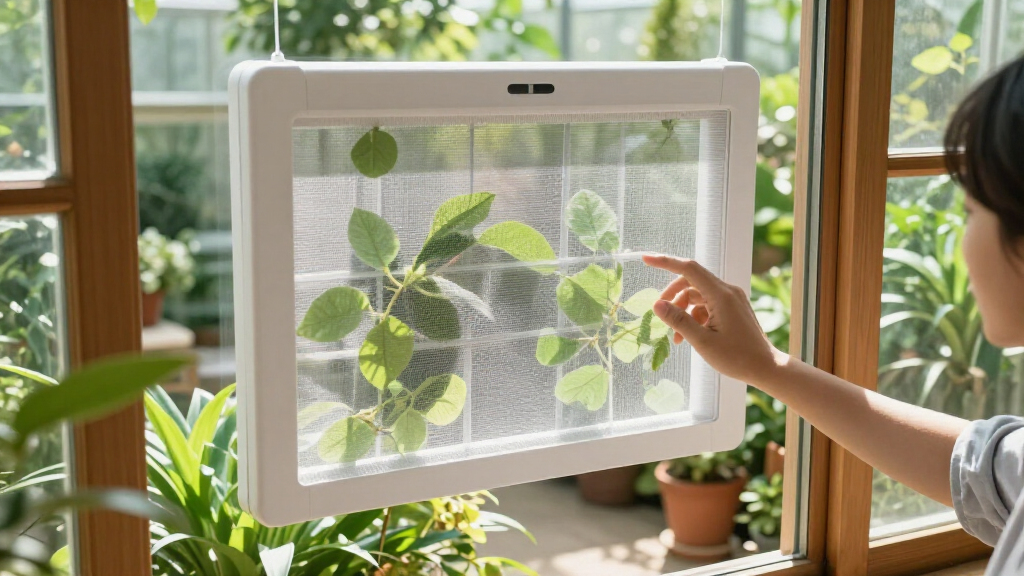 airpurifying window screens