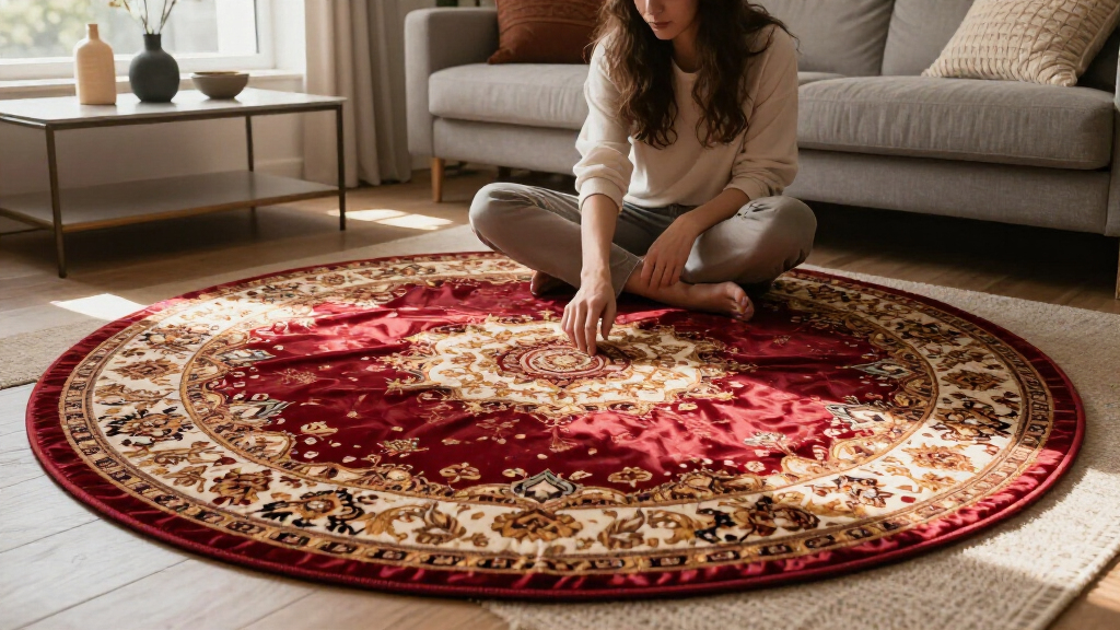 15 Best Yilong Round Silk Rugs in 8 Ft Sizes for Elegant Home Decor