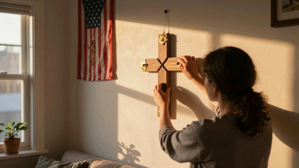 Christian patriotic decor