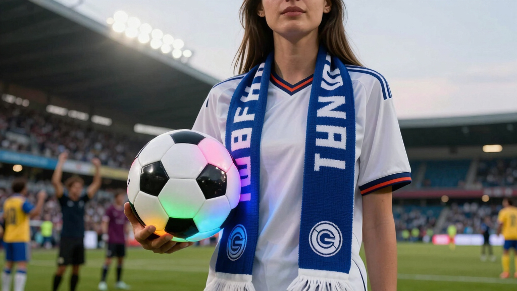 soccer fan LED light displays