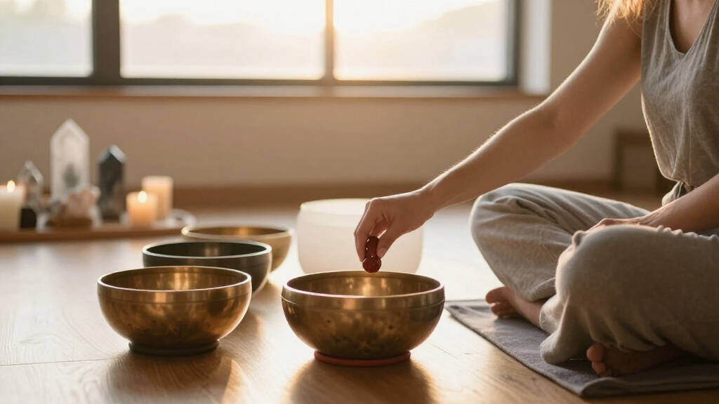 chakra balancing meditation bowls