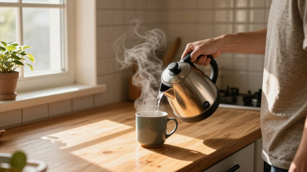 electric kettle with temperature control