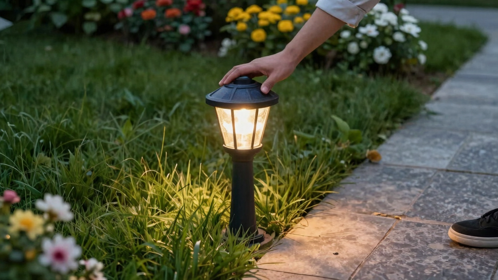 solar garden lights