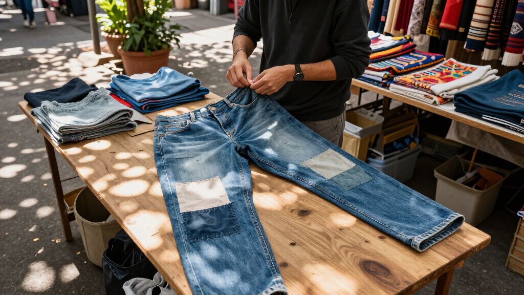 best sustainable baggy pants and jeans