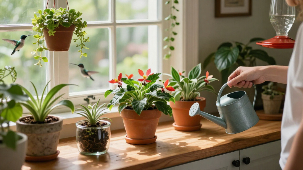 plants for hummingbirds
