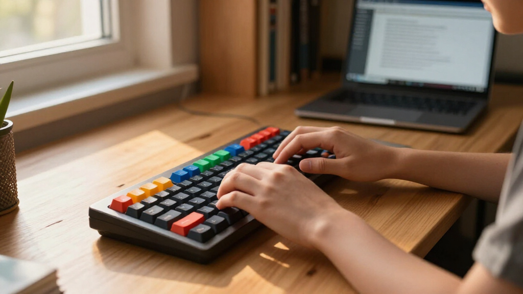 best large print keyboards high contrast