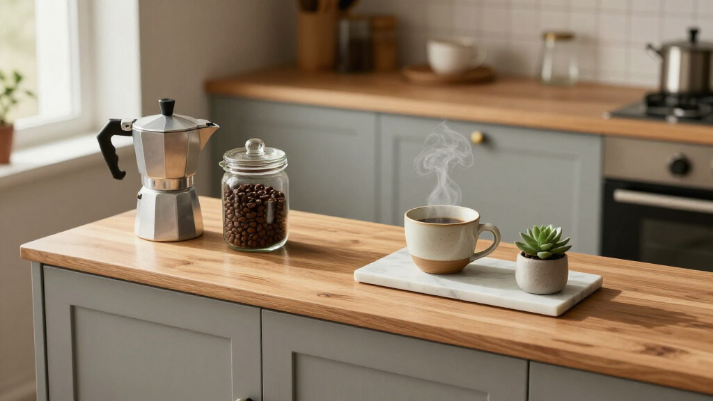 best coffee bar cabinet for apartment kitchens