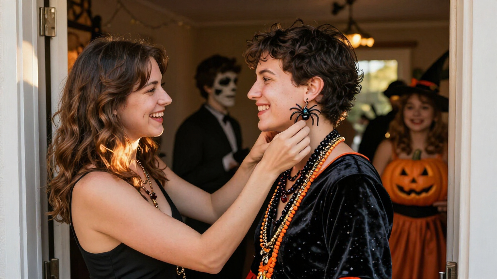 Halloween costume jewelry sets