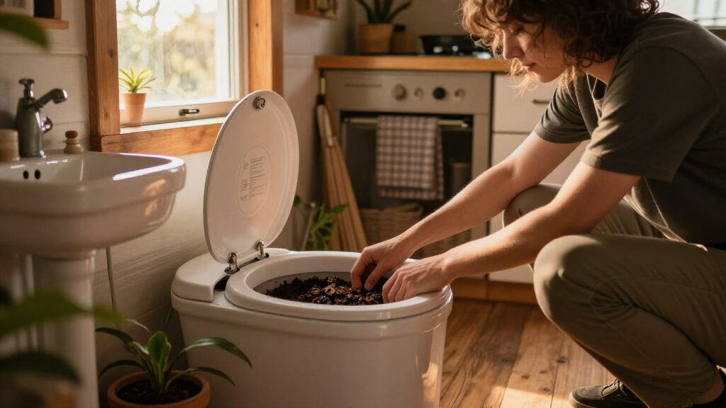 composting toilet for tiny house