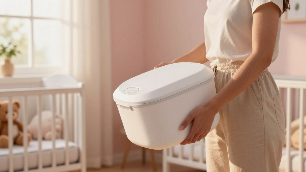 premium baby diaper pail systems