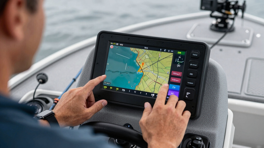 marine chartplotter for bass boat