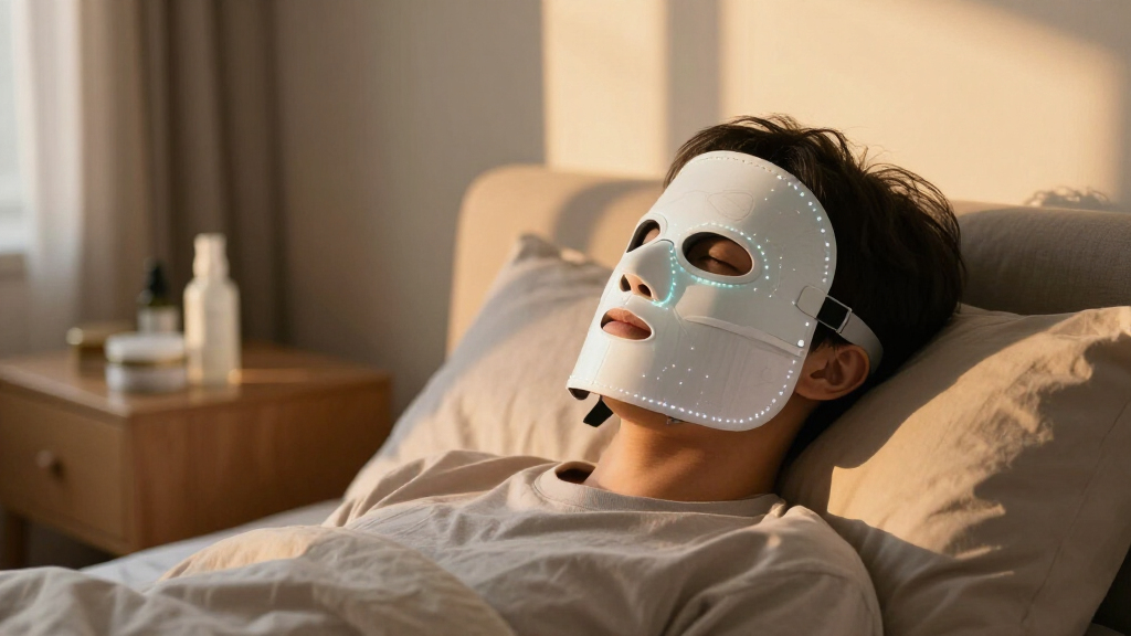 led light therapy face mask