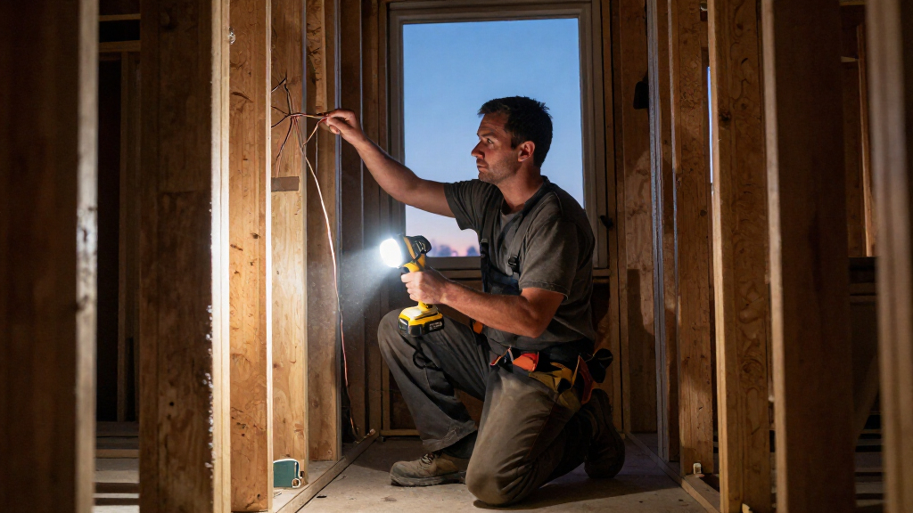 rechargeable work lights for installers