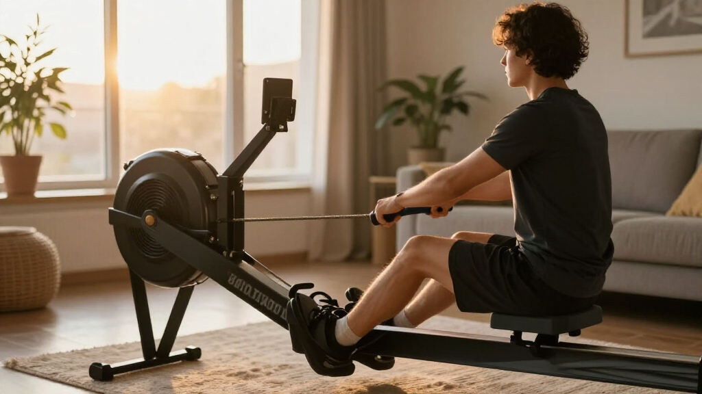 best rowing machine quiet magnetic premium
