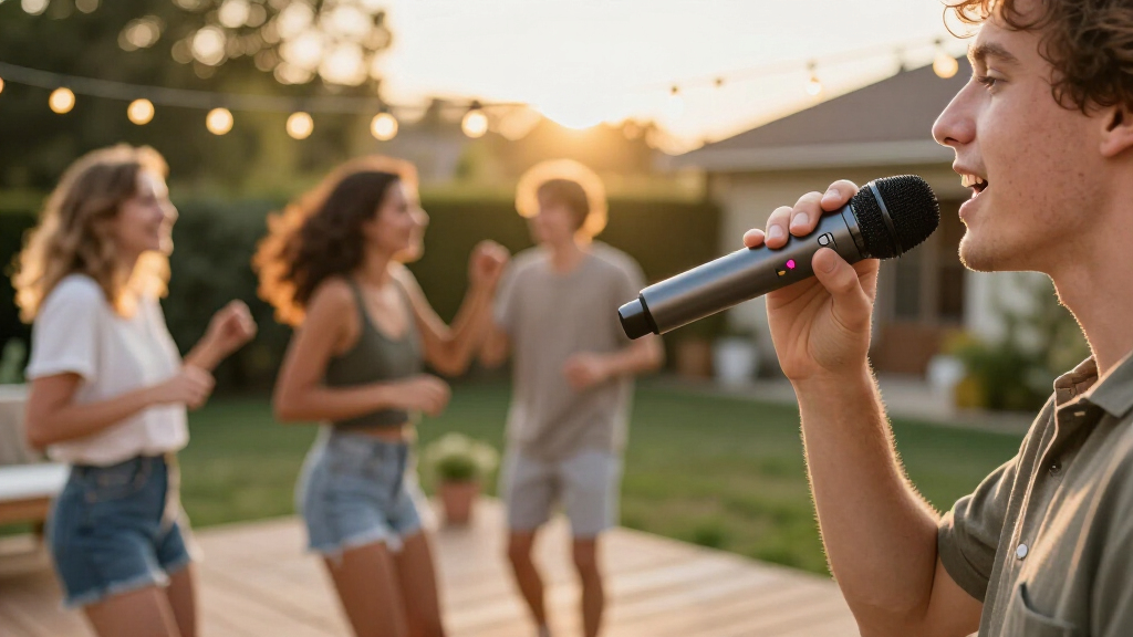 wireless party microphones