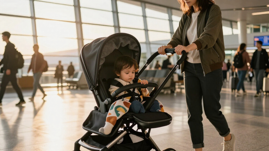 luxury travel stroller for frequent flyers