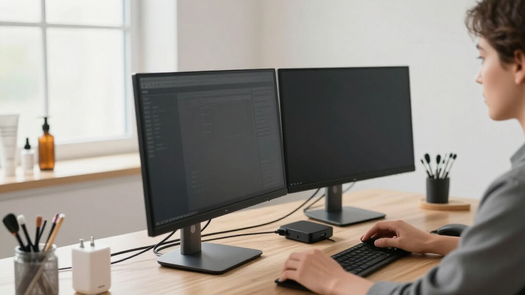 monitor docking station combo displays