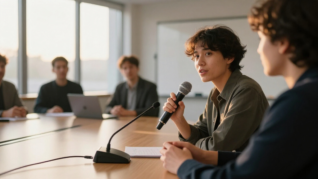 best tabletop conference microphone for medium rooms