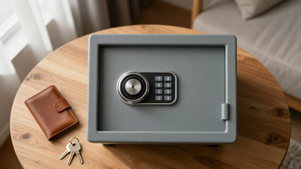 fireproof safe with digital keypad lock