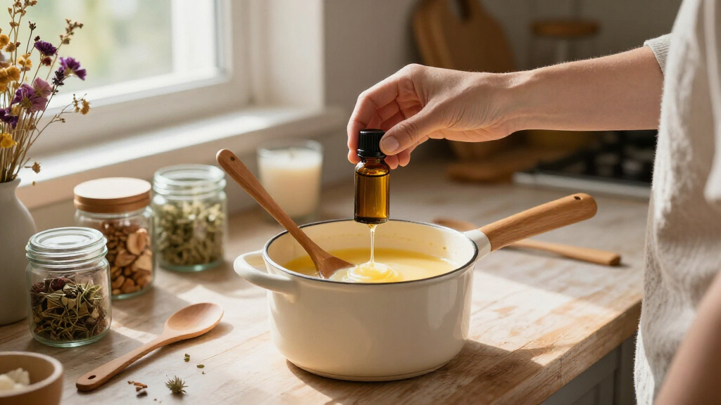 essential oils for candle making