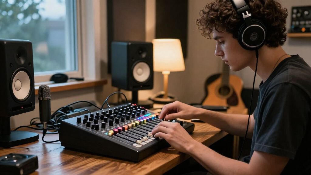 compact digital mixers for home studios