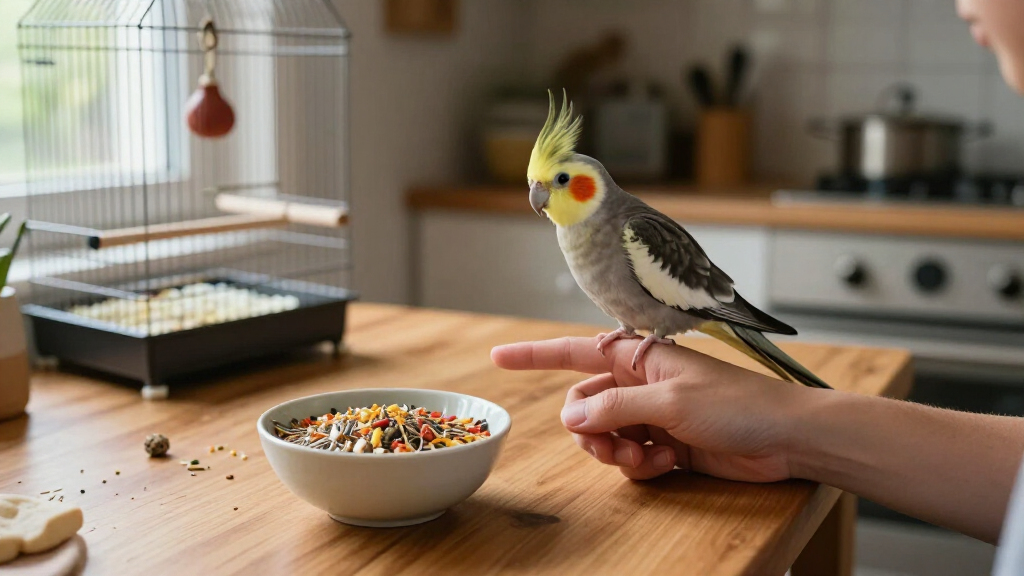 best cockatiel food