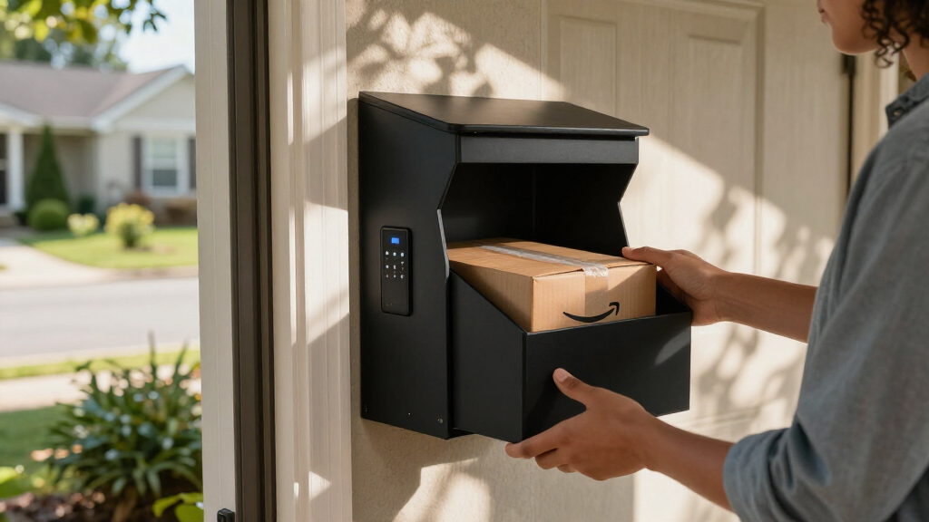 secure delivery box for amazon packages