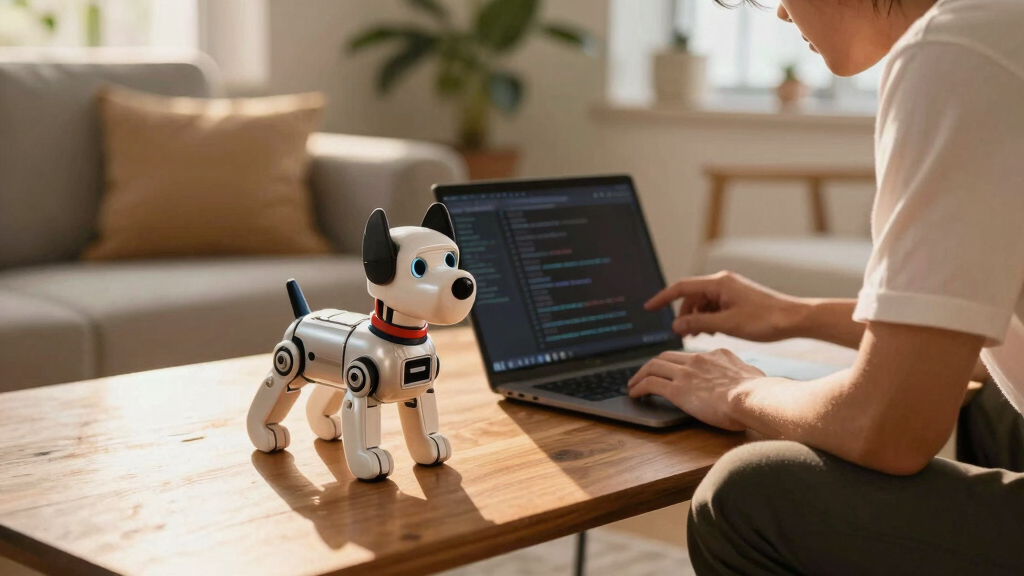 best robot dog toy programmable