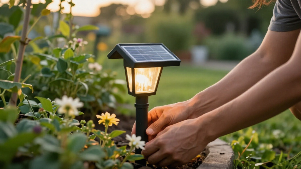 outdoor solar garden lights