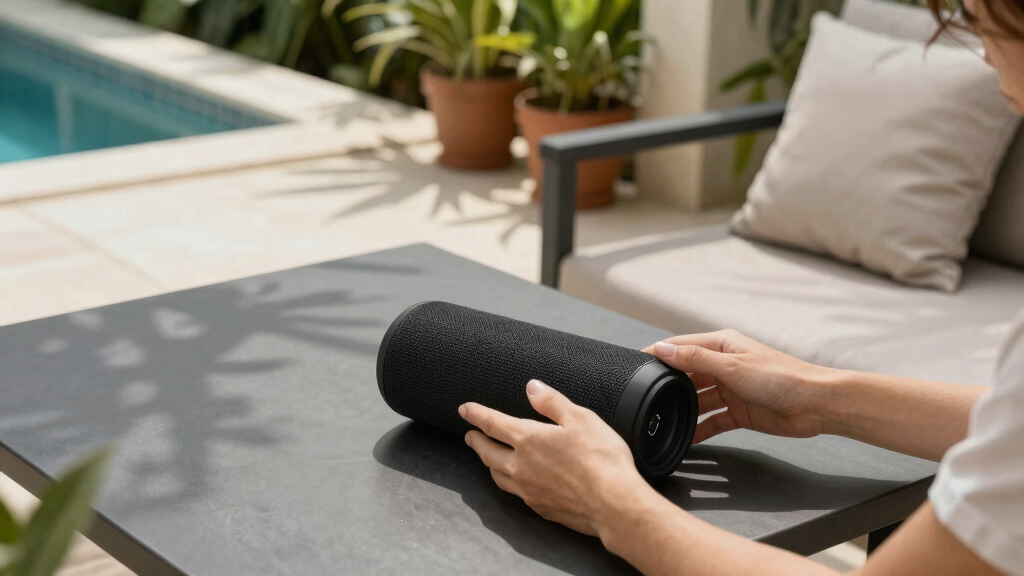 waterproof Bluetooth speakers for patio