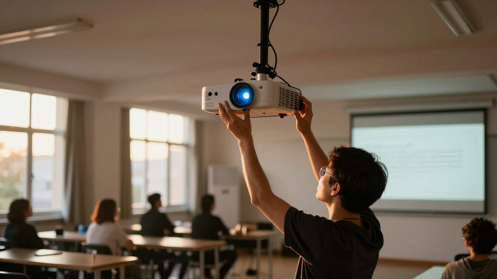 best laser projector for large training rooms