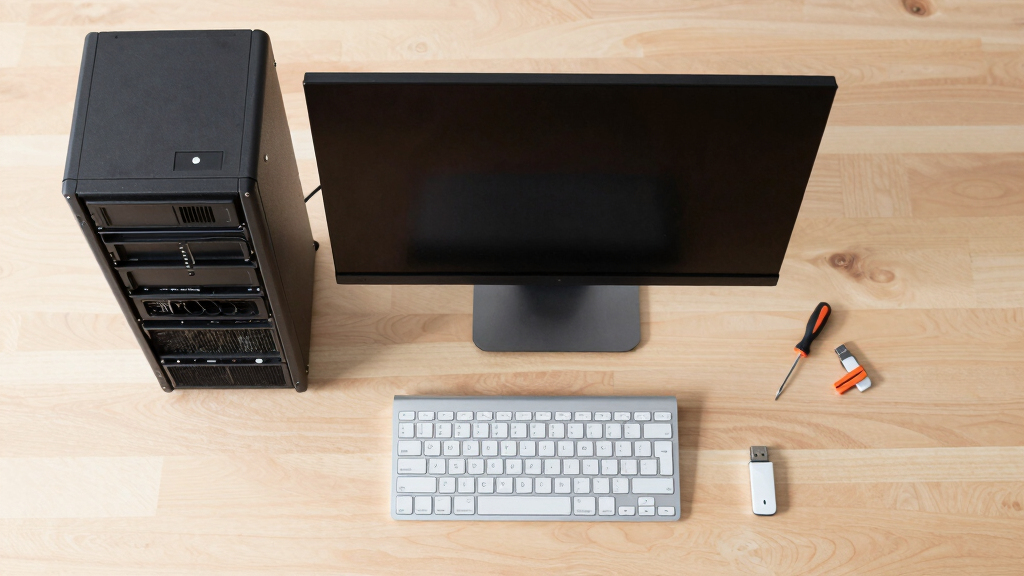 best data center crash cart with monitor and keyboard