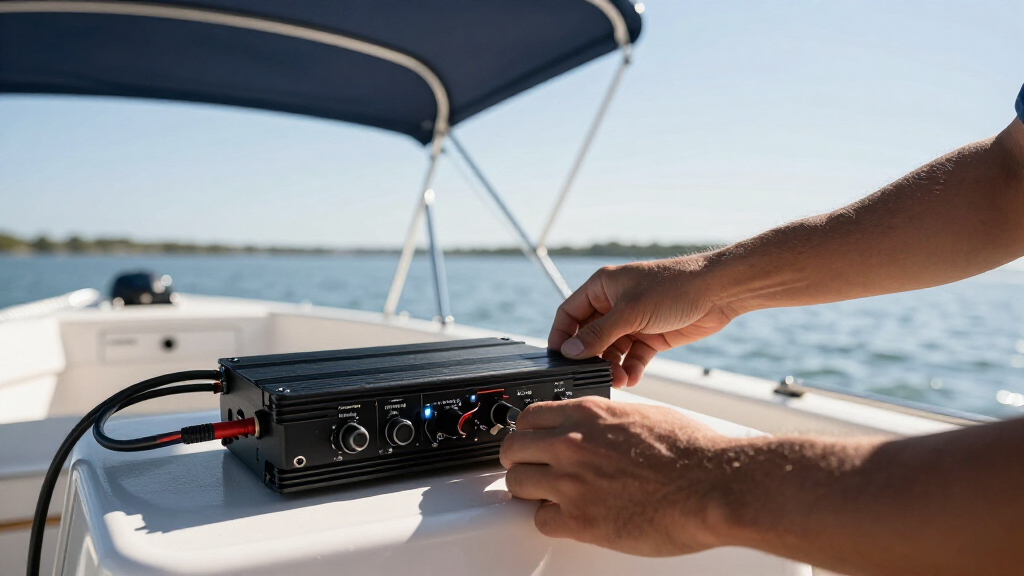 marine amplifier 5 channel waterproof