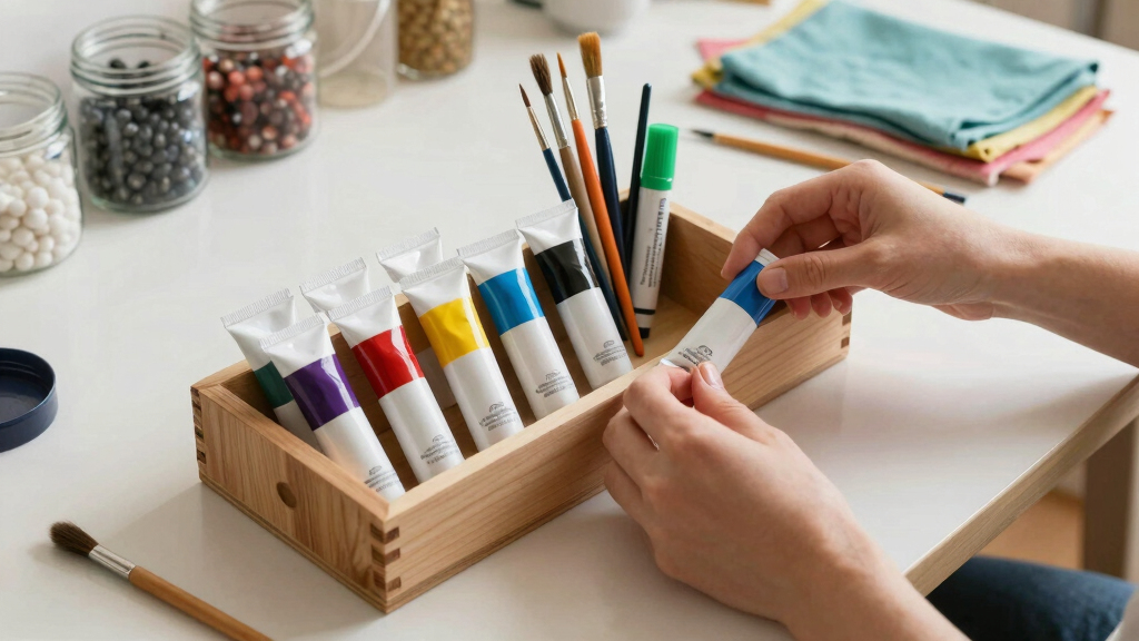 art supplies organizers