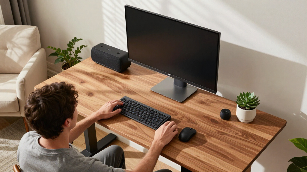 standing desks for heavy desktop setups
