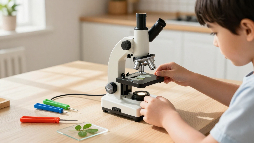 educational microscope kits for kids