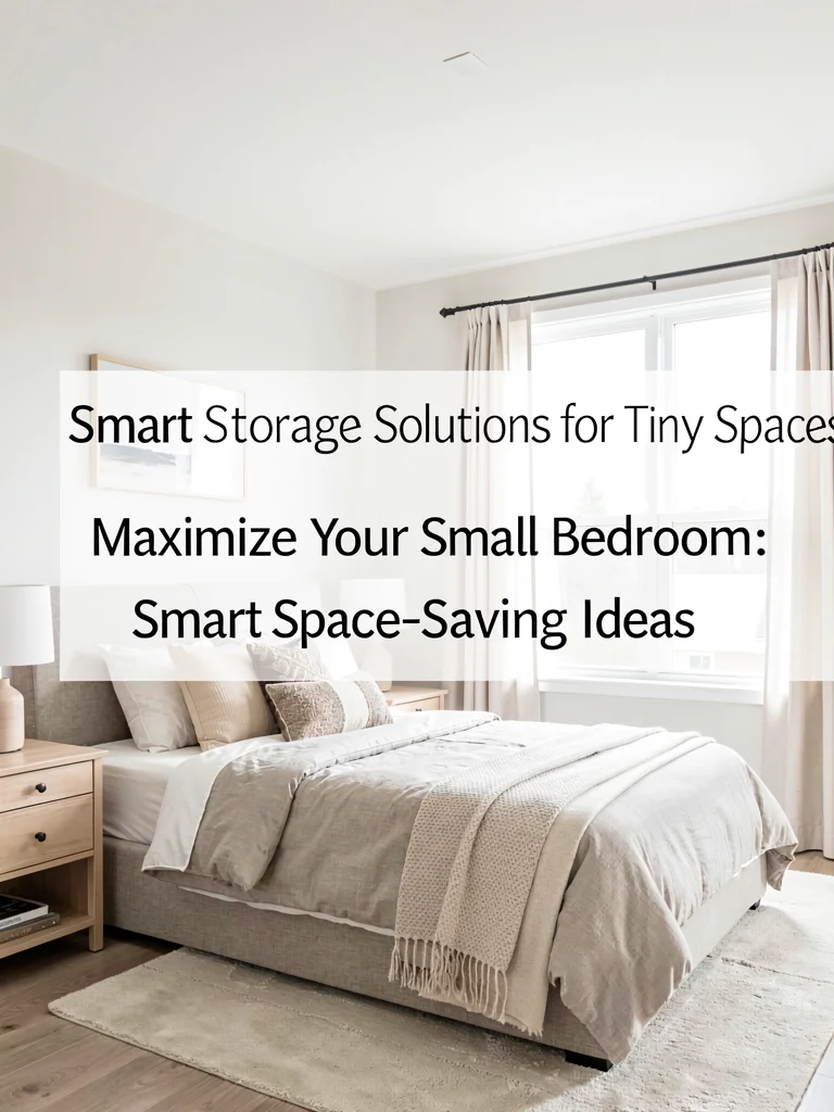 Smart Storage Solutions for Tiny Spaces — Maximize Your Small Bedroom: Smart Space-Saving Ideas