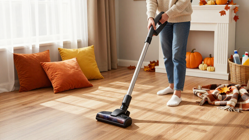 fall seasonal home cleaning tools